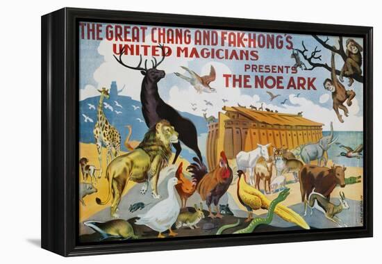 Early Twentieth-Century Spanish Poster for the Noe Ark-null-Framed Premier Image Canvas