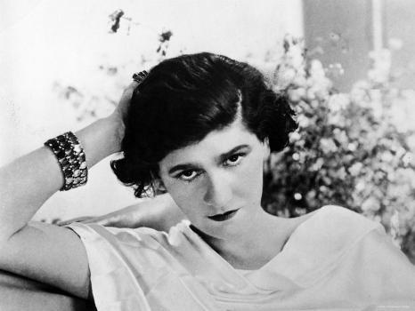 Early Undated Photo of French Fashion Designer Coco Chanel