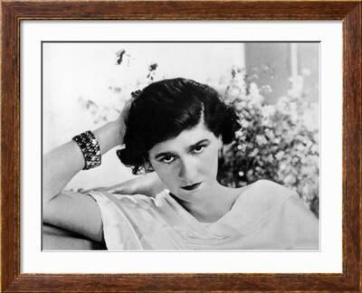 Early Undated Photo of French Fashion Designer Coco Chanel' Premium  Photographic Print