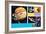 Early Unmanned Space Missions to the Outer Planets-Wilf Hardy-Framed Giclee Print