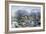 Early Winter, 1869-Currier & Ives-Framed Giclee Print