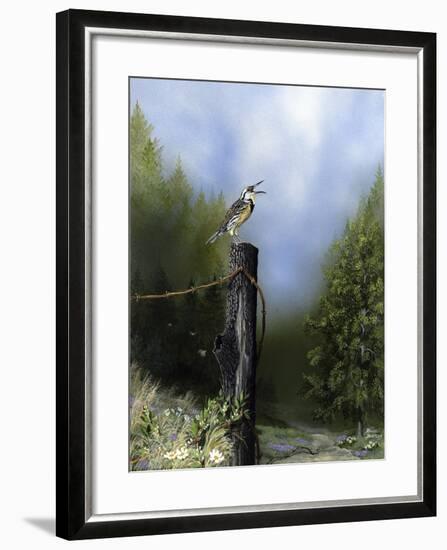 EarlyMorningSong16x20-Russell Bentley-Framed Giclee Print