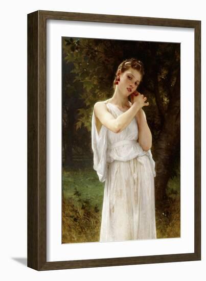 Earrings, 1891-William Adolphe Bouguereau-Framed Giclee Print