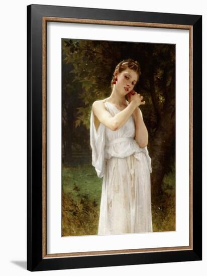 Earrings, 1891-William Adolphe Bouguereau-Framed Giclee Print