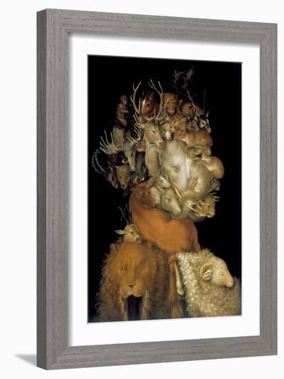 Earth, 1570-Giuseppe Arcimboldi-Framed Giclee Print