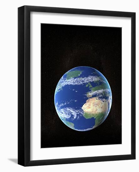 Earth After Global Warming-Christian Darkin-Framed Photographic Print