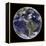 Earth and Four Storm Systems-Stocktrek Images-Framed Premier Image Canvas