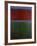 Earth and Green-Mark Rothko-Framed Art Print