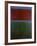 Earth and Green-Mark Rothko-Framed Art Print