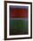 Earth and Green-Mark Rothko-Framed Art Print