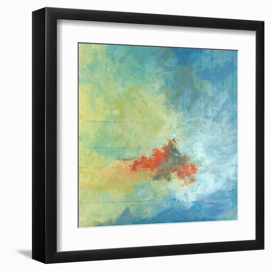 Earth and Lines 2-Jan Weiss-Framed Art Print