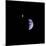 Earth and Moon in a Single Photographic Frame-null-Mounted Photo