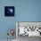 Earth and Moon in Outer Space with Rising Sun and Flying Meteorites-null-Premium Giclee Print displayed on a wall