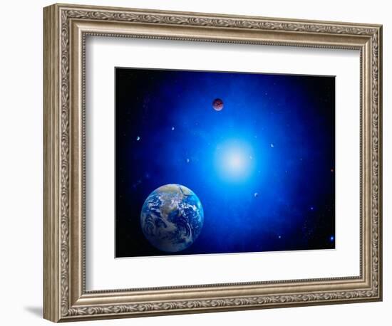 Earth and Sun-Ron Russell-Framed Photographic Print