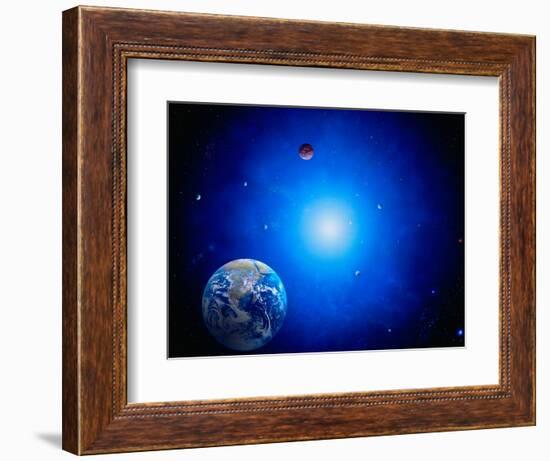 Earth and Sun-Ron Russell-Framed Photographic Print