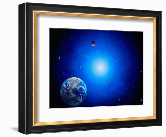 Earth and Sun-Ron Russell-Framed Photographic Print