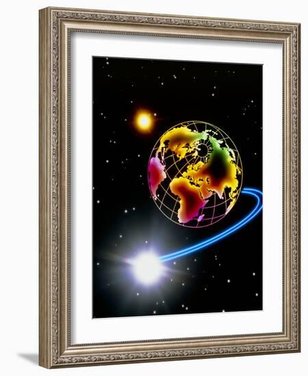 Earth Artwork-Tony Craddock-Framed Photographic Print