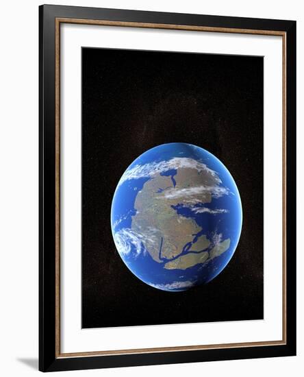 Earth At Time of Pangea-Christian Darkin-Framed Photographic Print