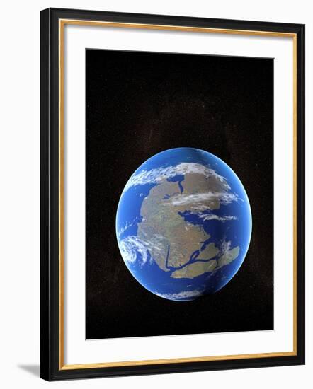 Earth At Time of Pangea-Christian Darkin-Framed Photographic Print