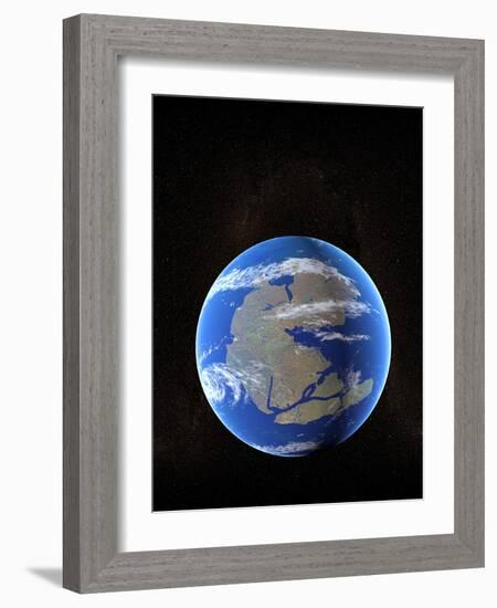 Earth At Time of Pangea-Christian Darkin-Framed Photographic Print