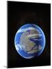 Earth At Time of Pangea-Christian Darkin-Mounted Photographic Print