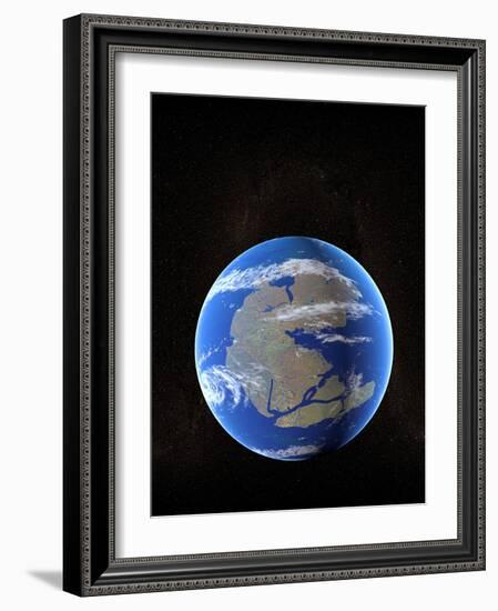 Earth At Time of Pangea-Christian Darkin-Framed Photographic Print