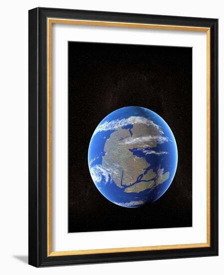 Earth At Time of Pangea-Christian Darkin-Framed Photographic Print