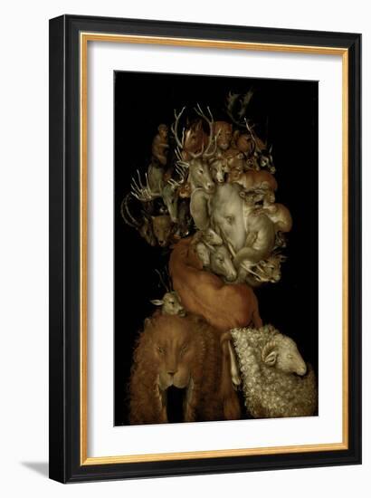 Earth, circa 1570-Giuseppe Arcimboldo-Framed Giclee Print