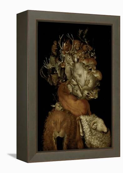 Earth, circa 1570-Giuseppe Arcimboldo-Framed Premier Image Canvas