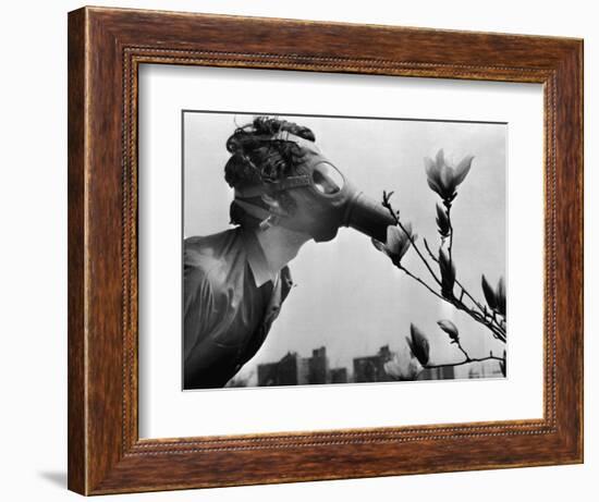 Earth Day, New York, New York, c.1970-null-Framed Photographic Print