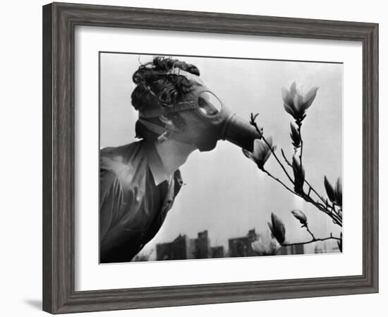 Earth Day, New York, New York, c.1970-null-Framed Photographic Print