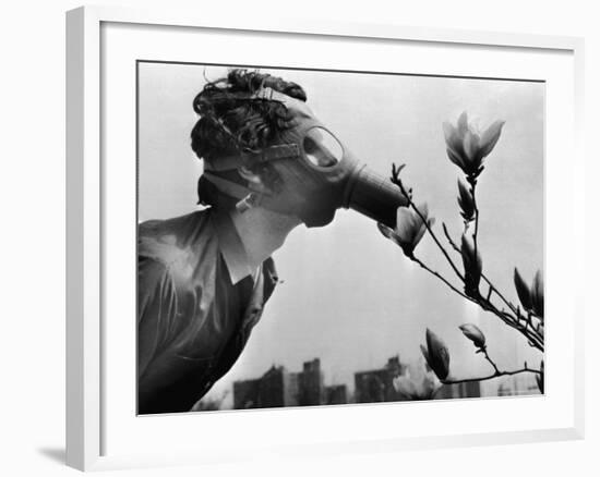 Earth Day, New York, New York, c.1970-null-Framed Photographic Print