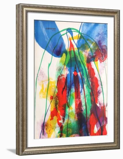 Earth Day-Paul Jenkins-Framed Collectable Print