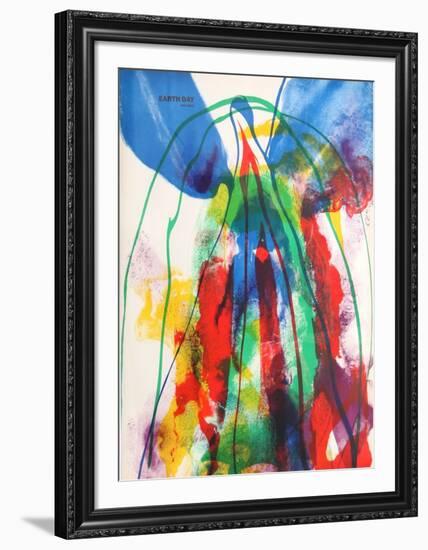 Earth Day-Paul Jenkins-Framed Collectable Print