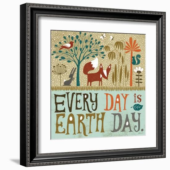 Earth Day-Richard Faust-Framed Art Print