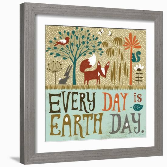 Earth Day-Richard Faust-Framed Art Print