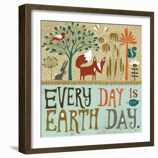 Earth Day-Richard Faust-Framed Art Print