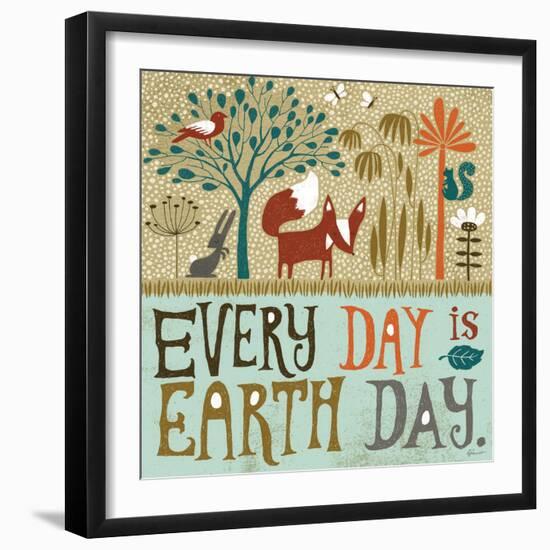 Earth Day-Richard Faust-Framed Art Print