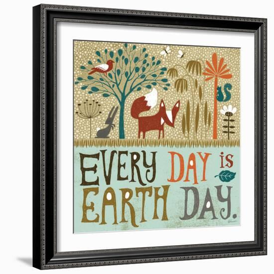 Earth Day-Richard Faust-Framed Art Print