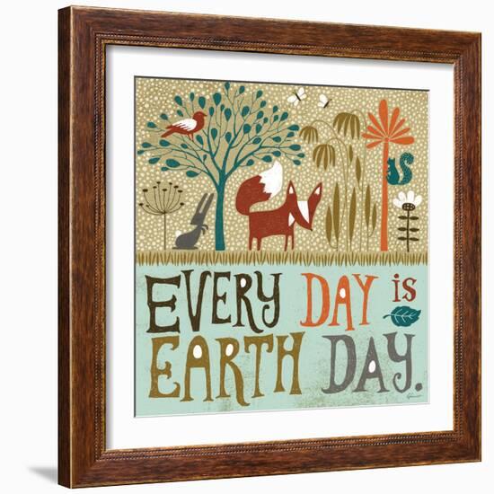 Earth Day-Richard Faust-Framed Premium Giclee Print