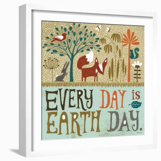 Earth Day-Richard Faust-Framed Premium Giclee Print