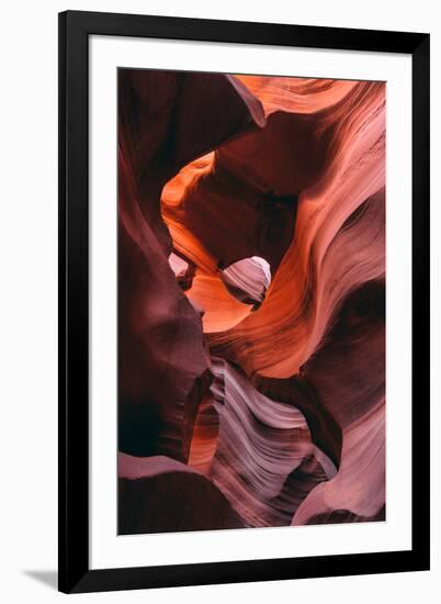 Earth Design, Antelope Canyon, Navajo Reservation, Arizona-Vincent James-Framed Photographic Print