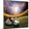 Earth Egg Is Hatched-rolffimages-Mounted Art Print