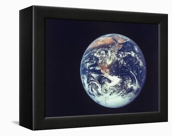 Earth from Aboard Apollo 17 Spacecraft-null-Framed Premier Image Canvas