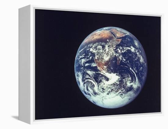 Earth from Aboard Apollo 17 Spacecraft-null-Framed Premier Image Canvas
