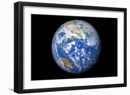 Earth From Space, Artwork-Detlev Van Ravenswaay-Framed Photographic Print