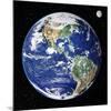 Earth From Space, Satellite Image-null-Mounted Giclee Print