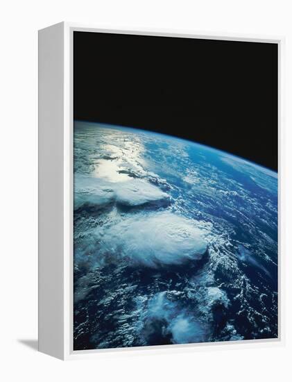 Earth from Space-Stocktrek-Framed Premier Image Canvas