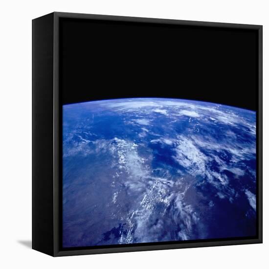 Earth from Space-Stocktrek-Framed Premier Image Canvas