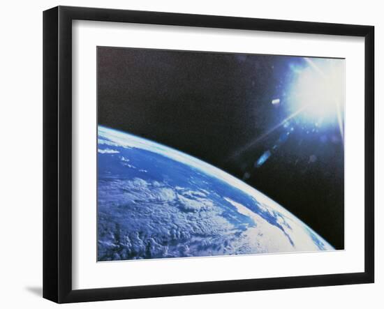 Earth From Space-null-Framed Photographic Print